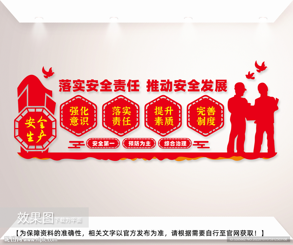 安全生产文化墙设计图