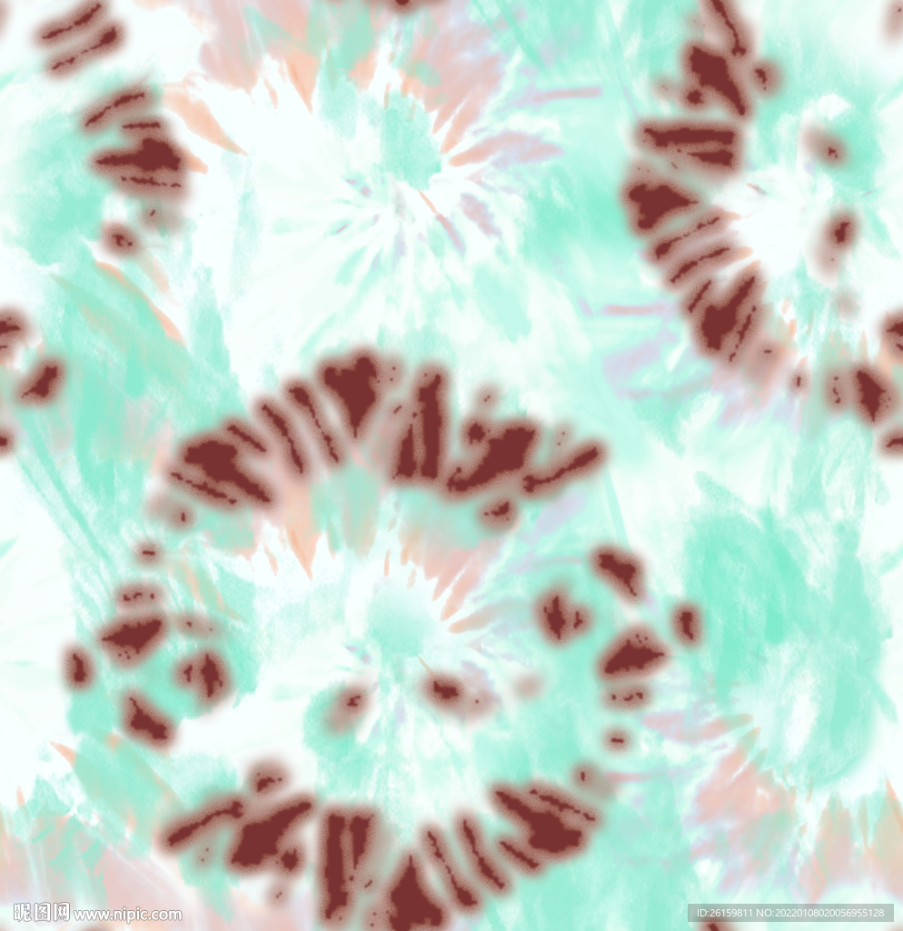 扎染  