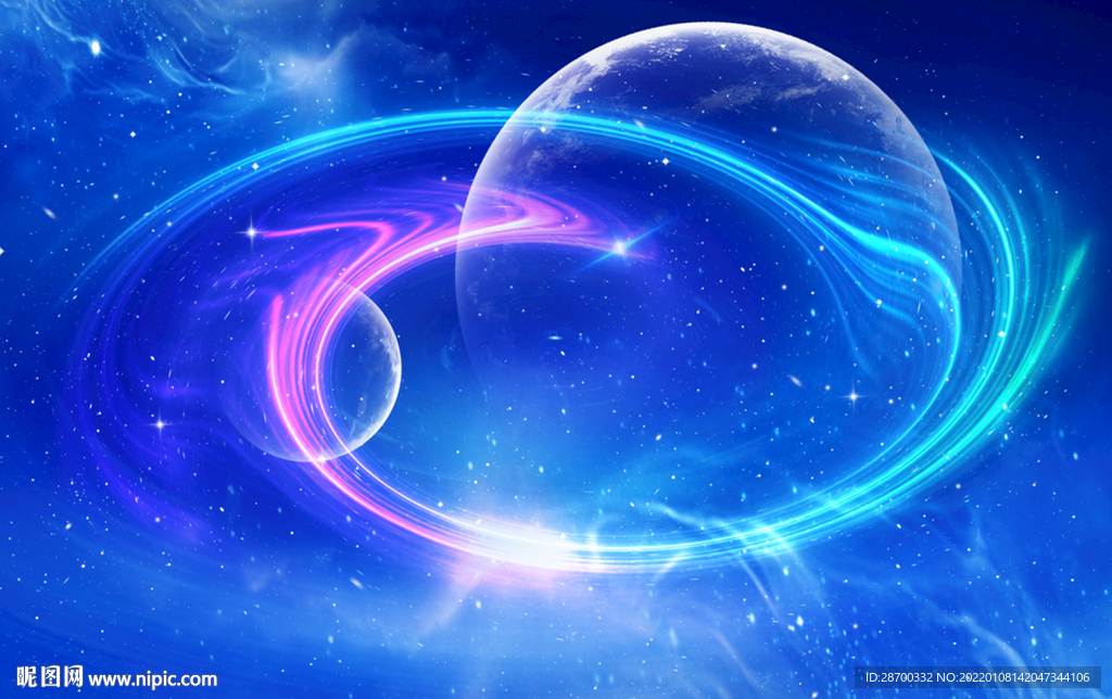 蓝色星空