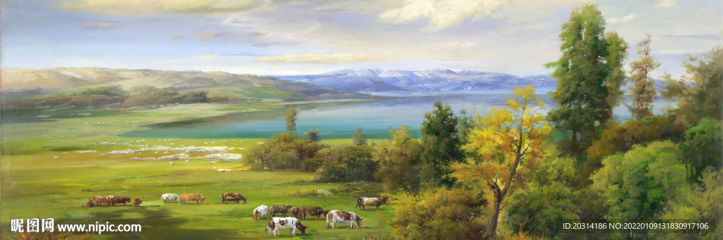 风景油画