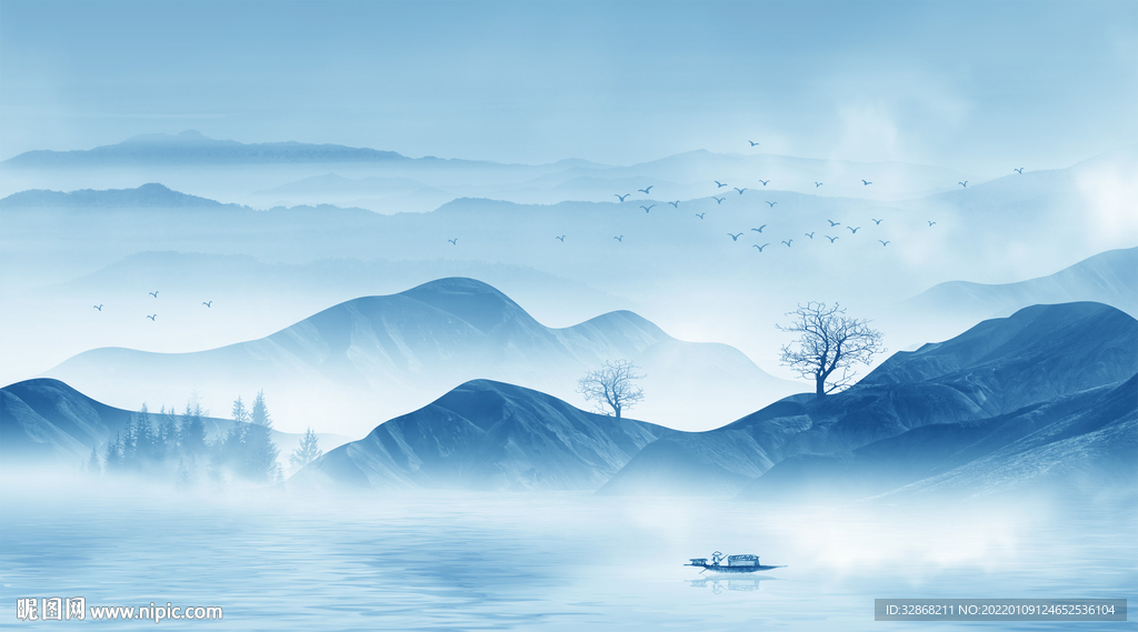 水墨山水