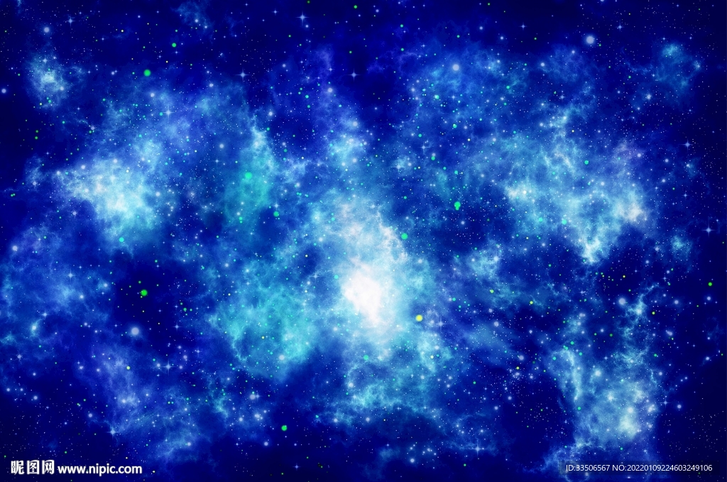 蓝色星空