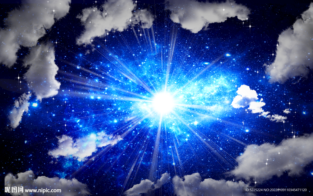 蓝天白云星空