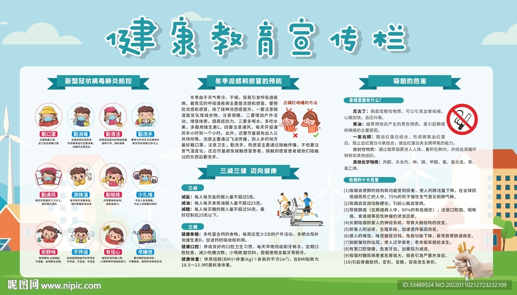 健康教育宣传栏