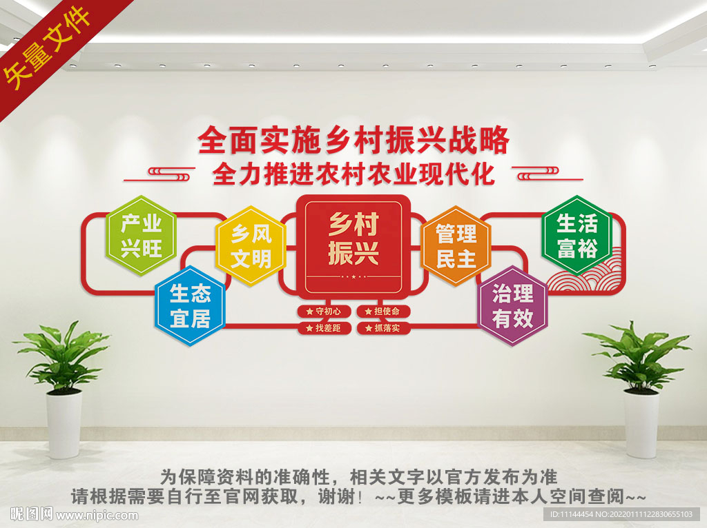 乡村振兴背景墙