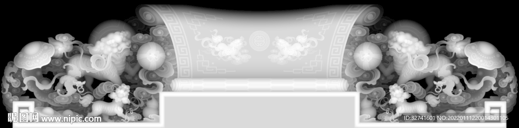 狮子脑袋