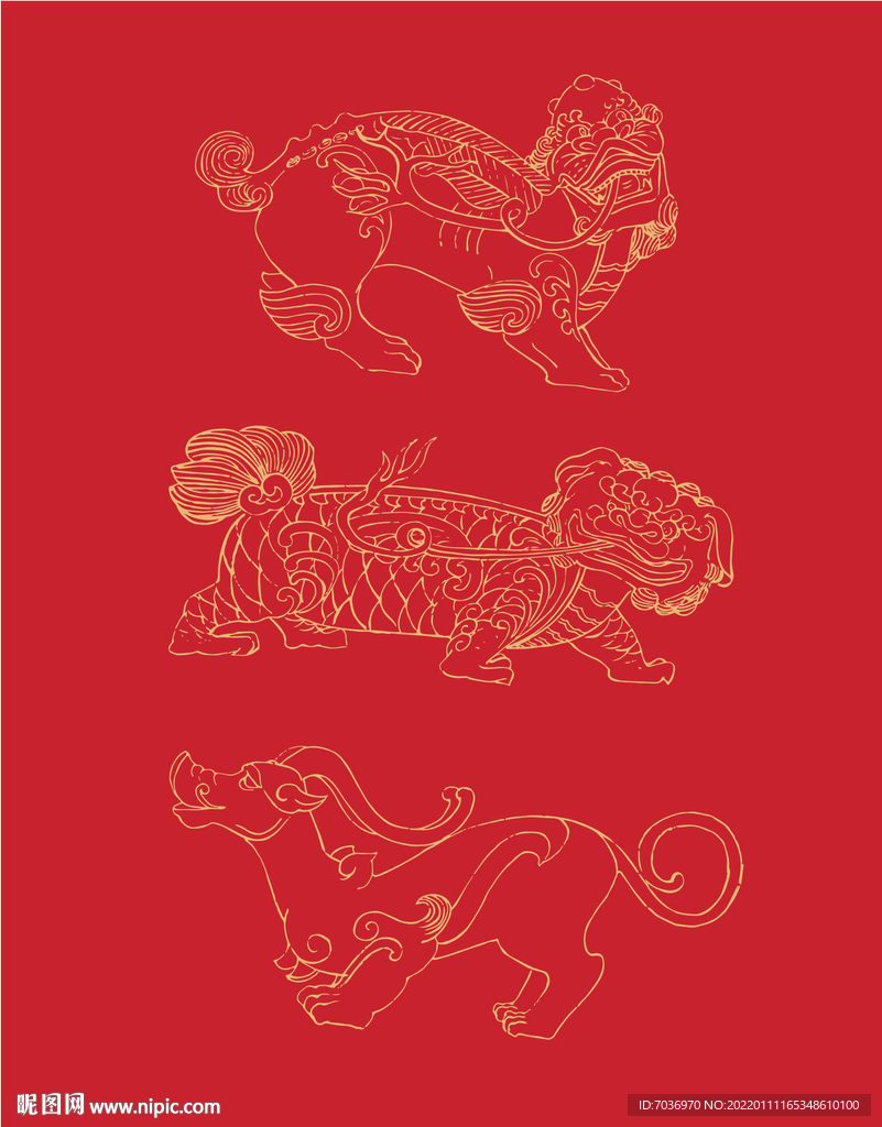 中国瑞兽纹样