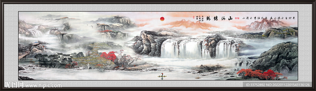 国画山水