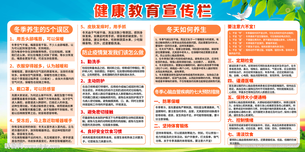 健康教育宣传栏
