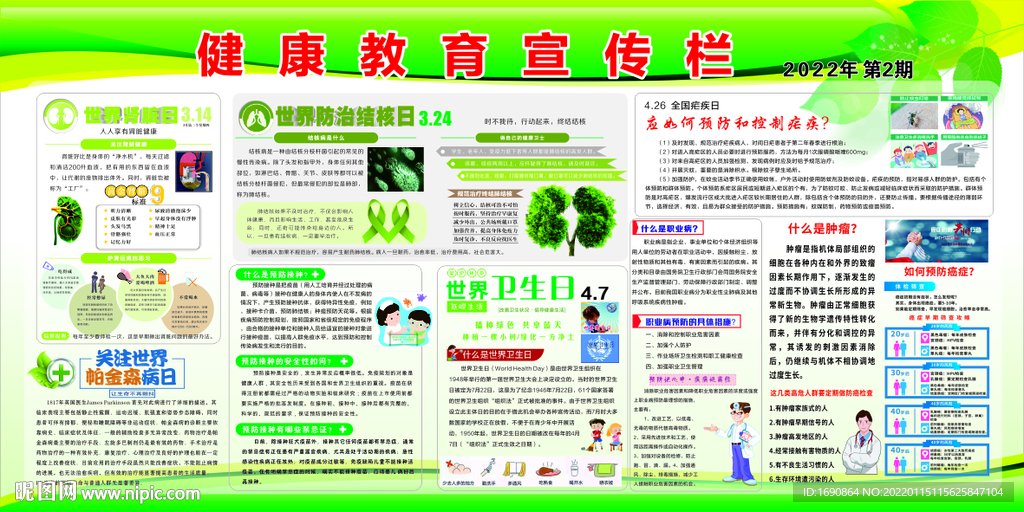 健康教育宣传栏