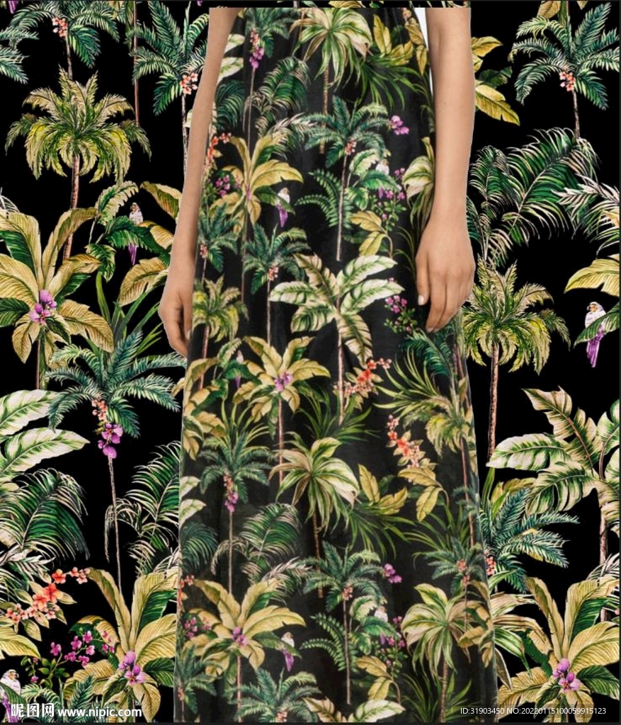 热带花