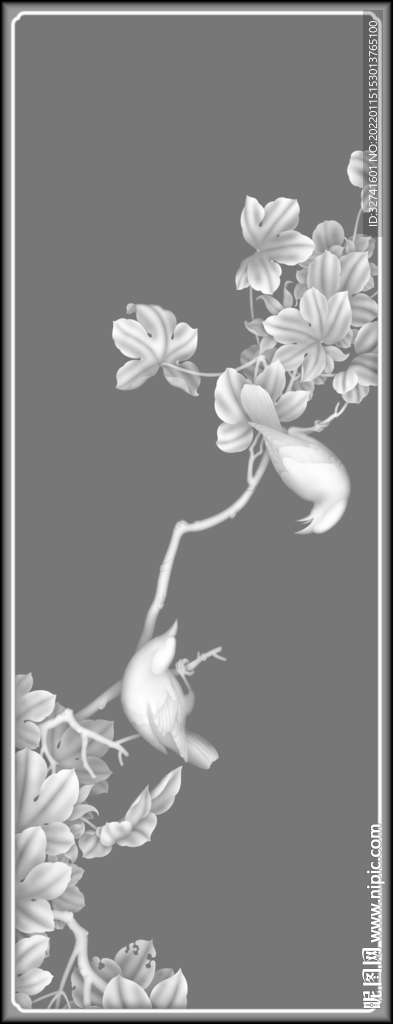 花鸟衣柜