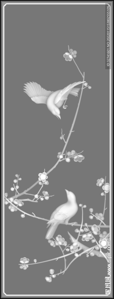 梅花花鸟