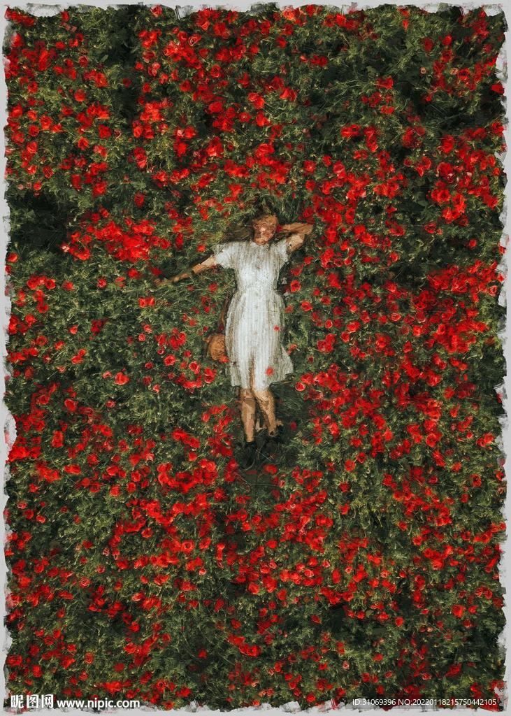50X70厘数字油画装饰画素材