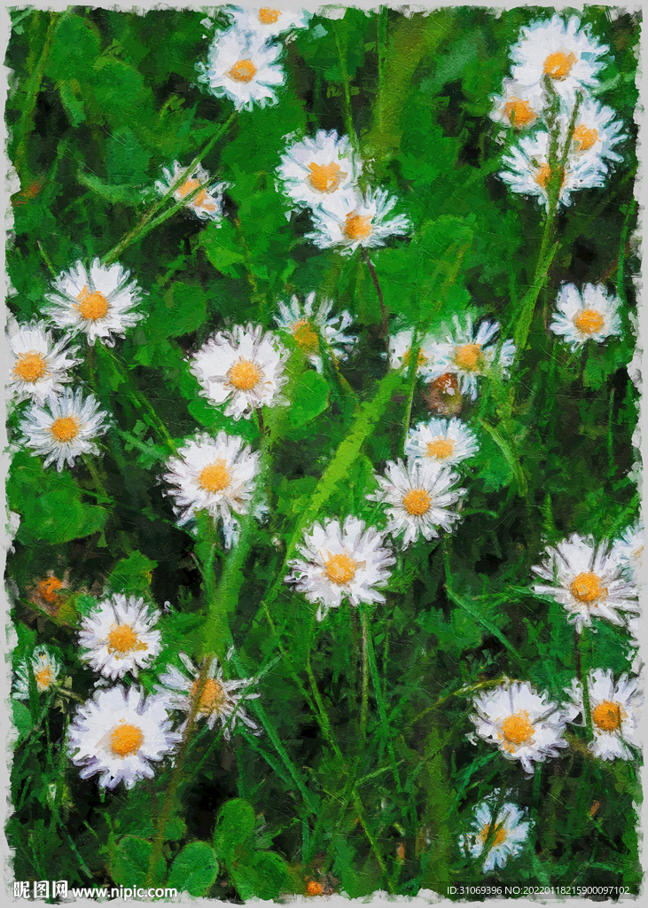 50X70厘数字油画装饰画素材