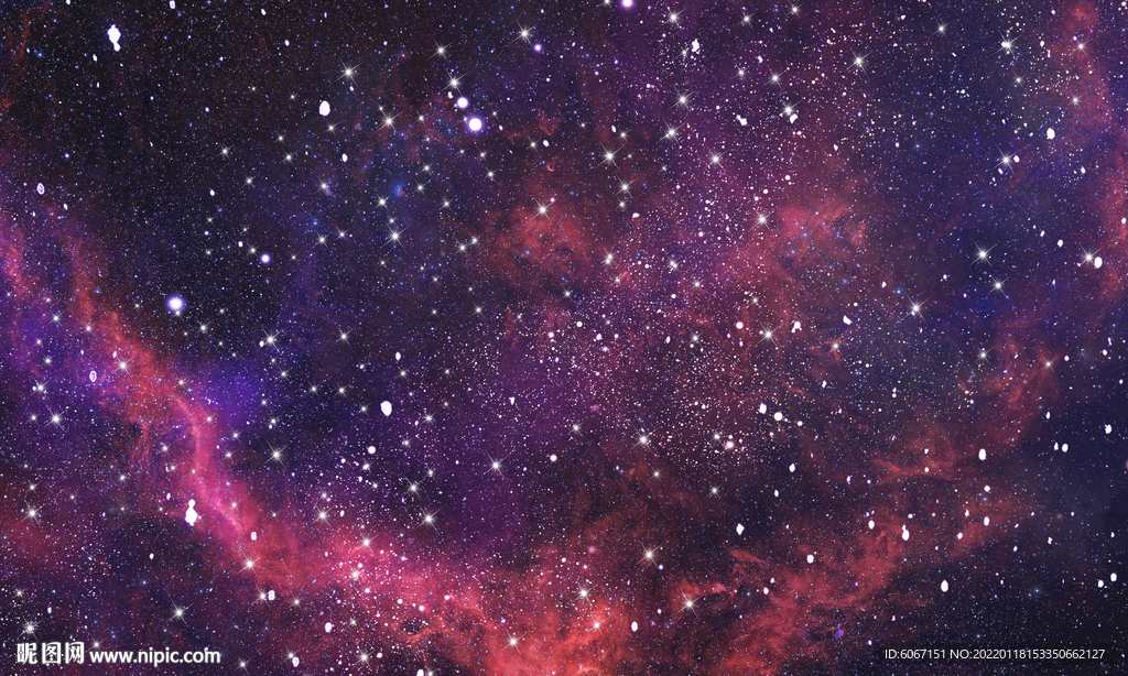 紫色星空