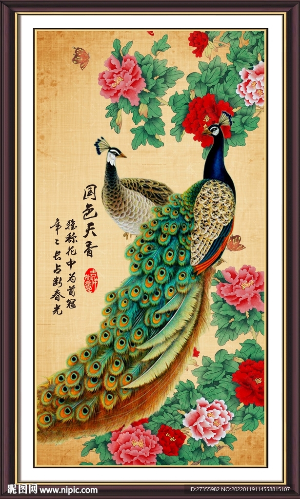 孔雀图