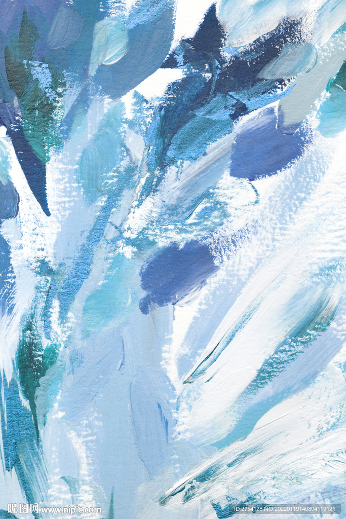 瓷晶画 抽象画 油画