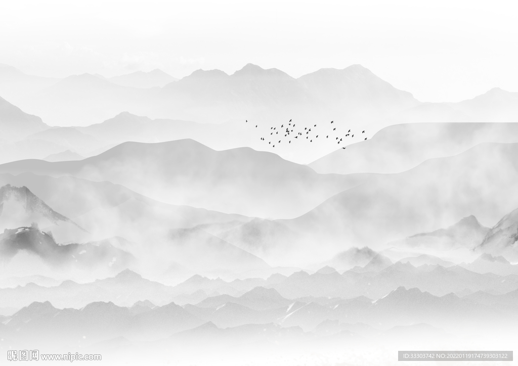 水墨山水