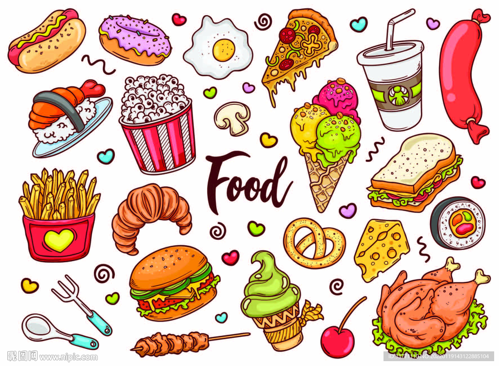 汉堡 薯条 快餐