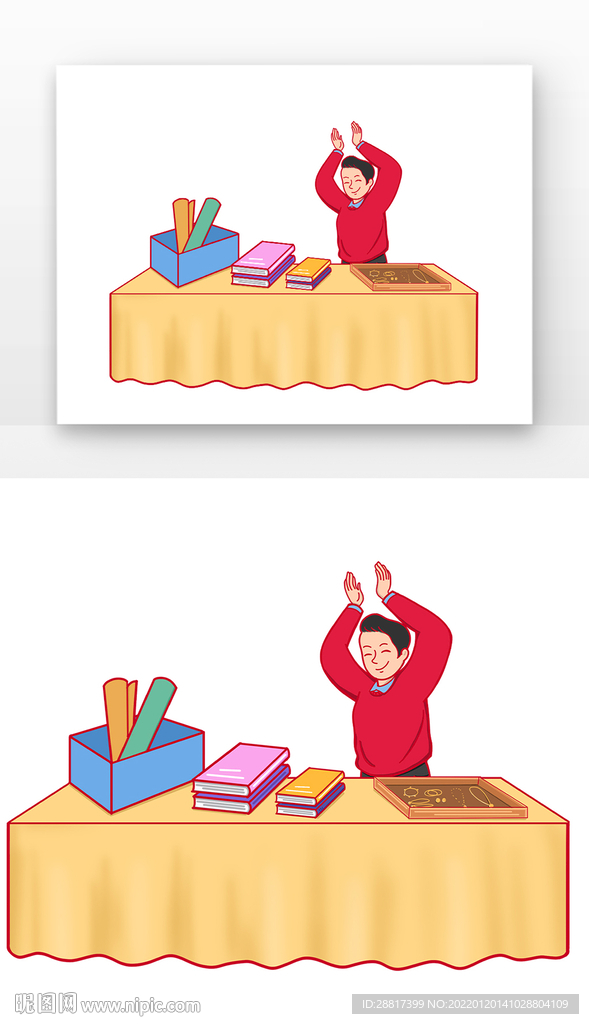 单人新年集市摆摊跳蚤市场