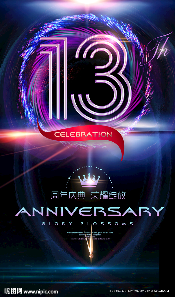 13周年