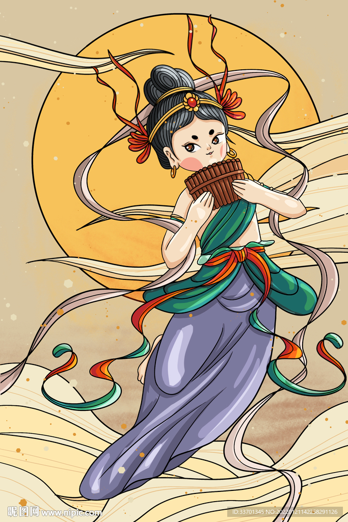 飞天敦煌壁画