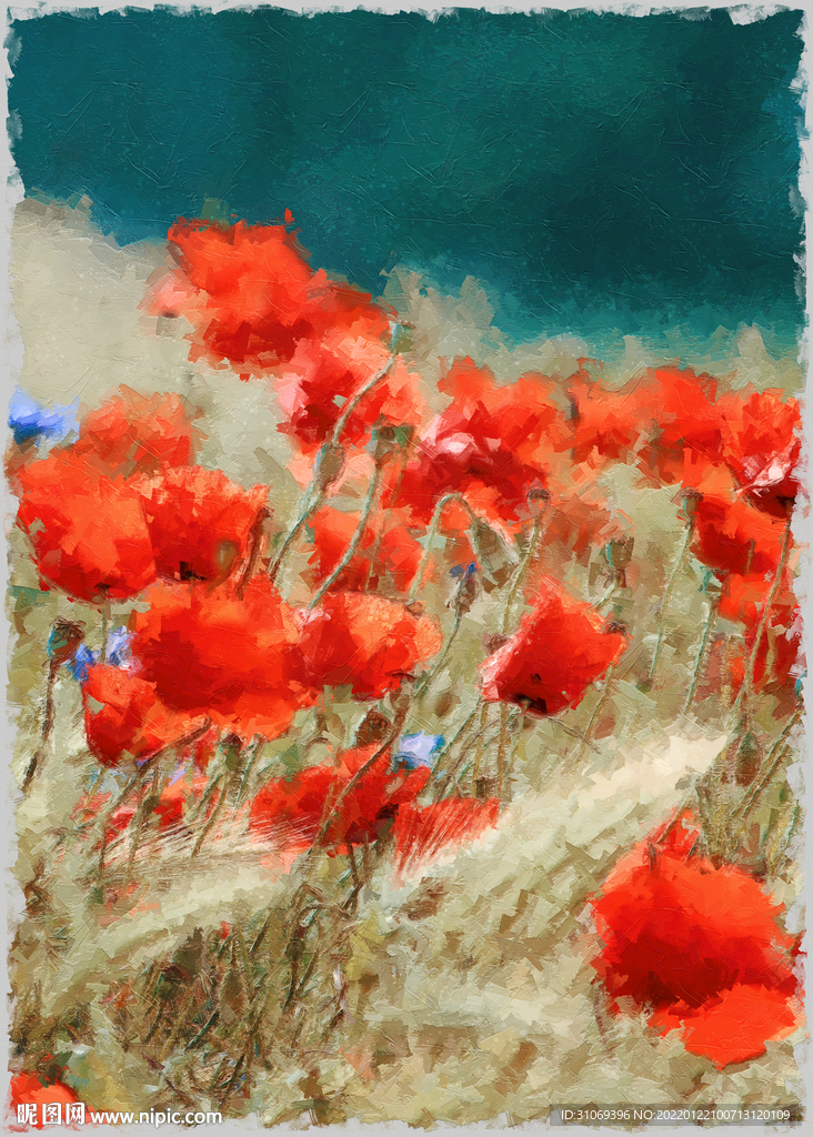 50X70厘数字油画装饰画素材