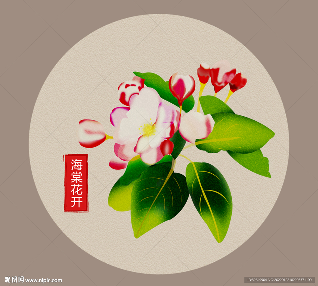 海棠花