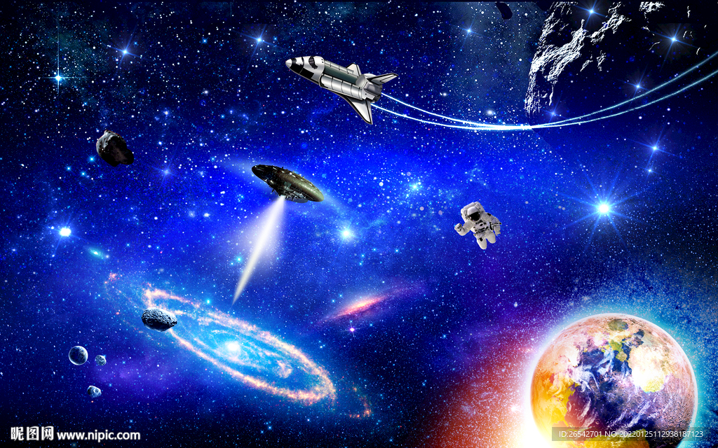 蓝色星空