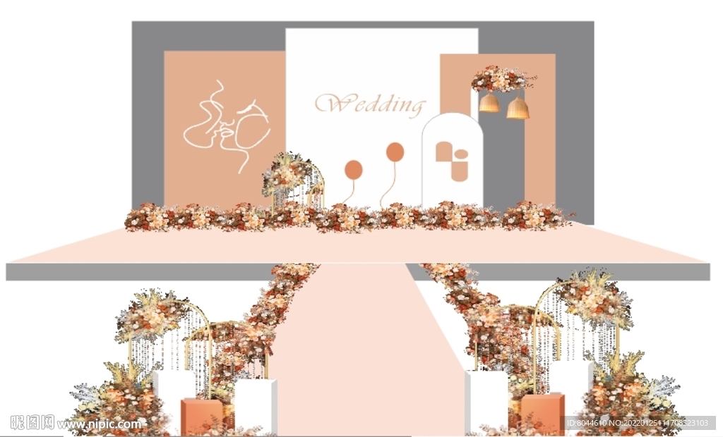 2022年莫兰迪秋色婚礼