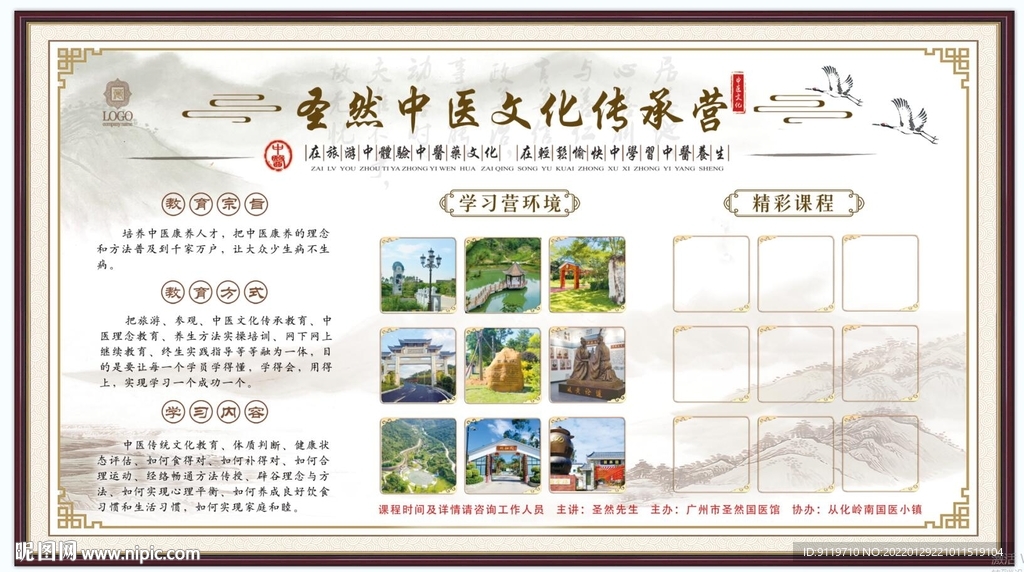 中医展板