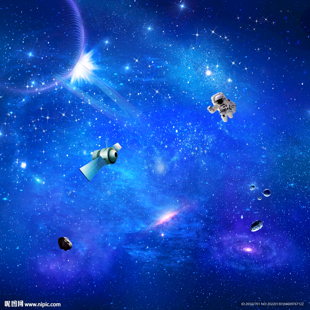 蓝色星空