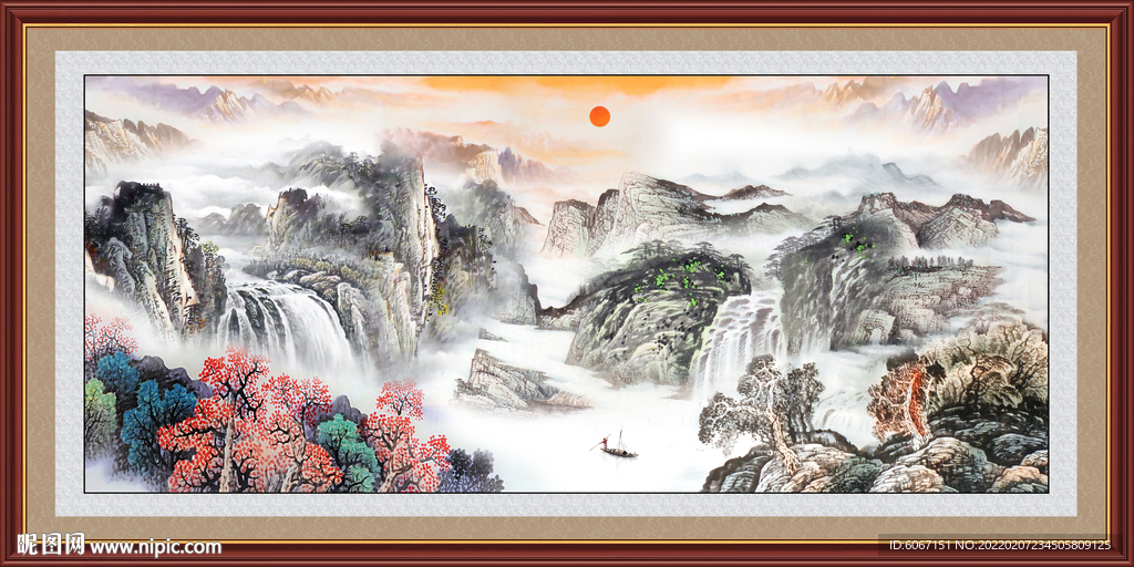 国画山水