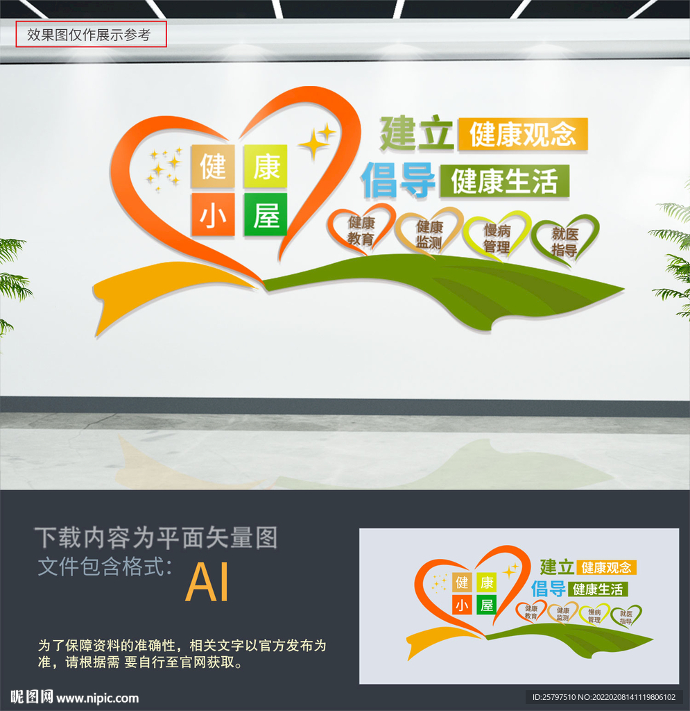 健康小屋文化墙