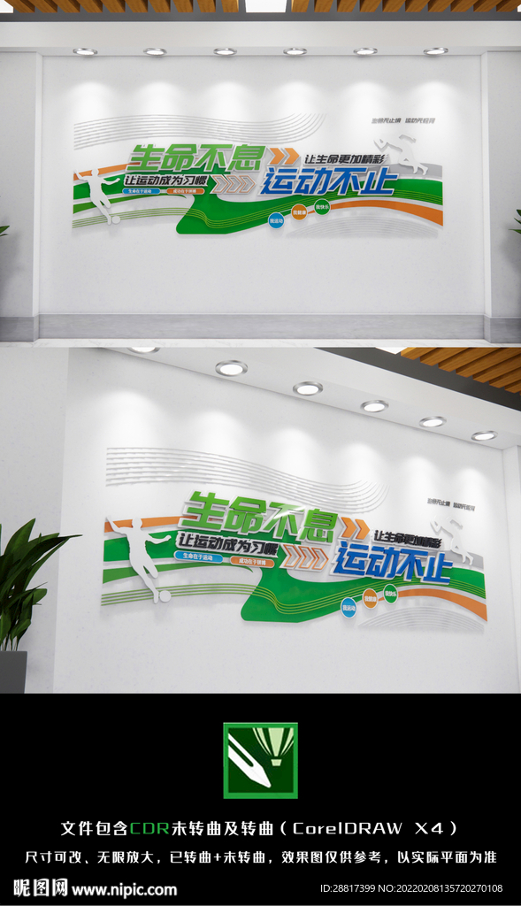 健康运动文化墙