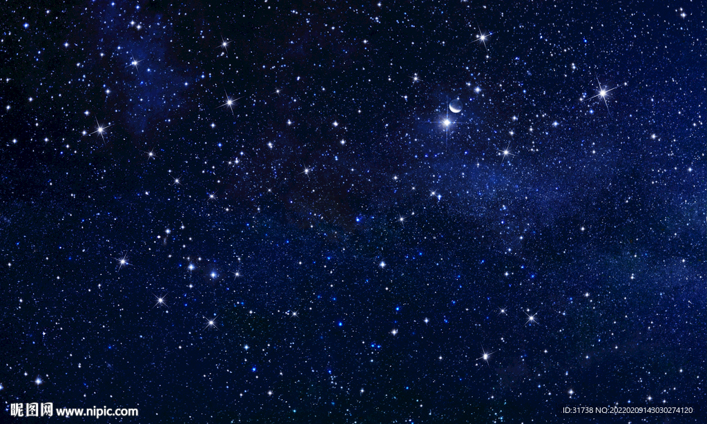 蓝色星空