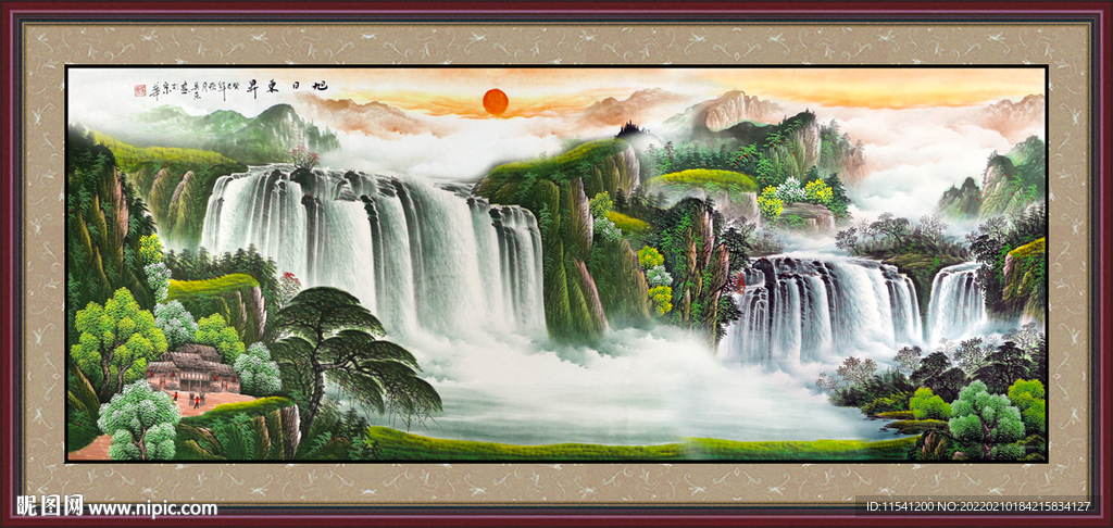 国画山水