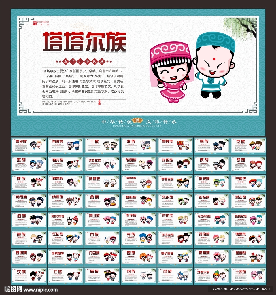 56个民族
