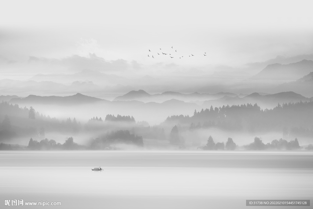 意境山水画