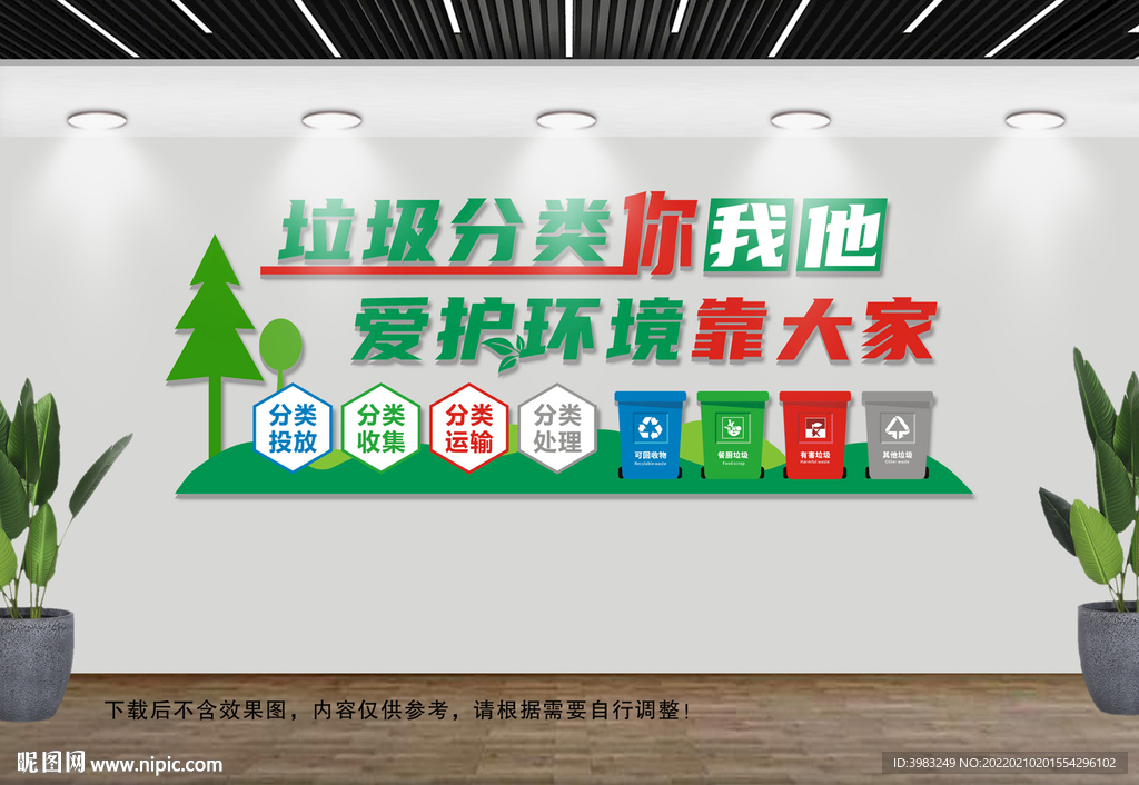 垃圾分类文化墙