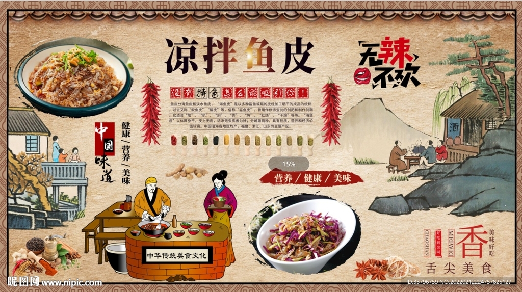 鱼皮背景墙