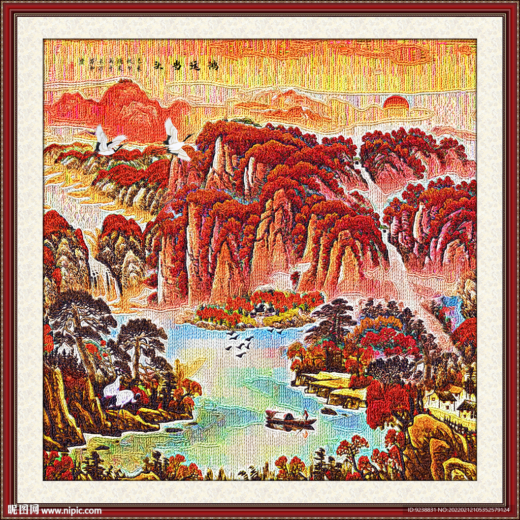 油画