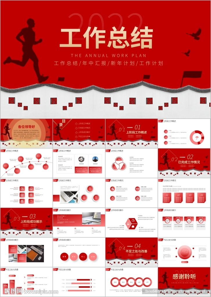 公司年终工作总结年度ppt