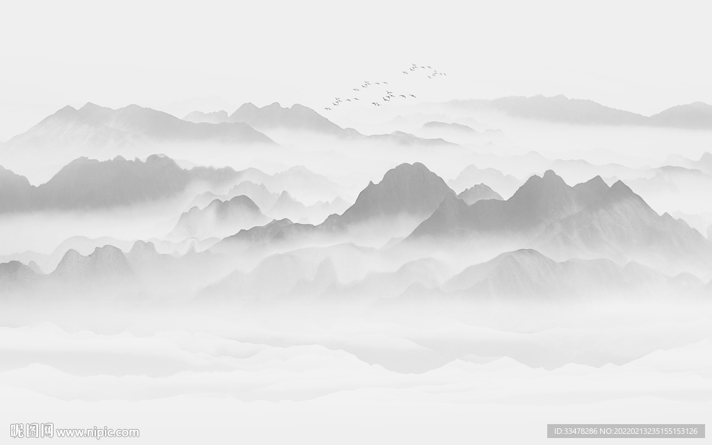 水墨山水