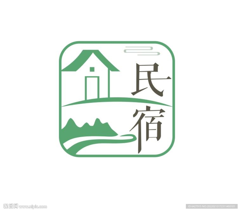 山水Logo设计|平面|标志|ailin233 - 原创作品 - 站酷 (ZCOOL)
