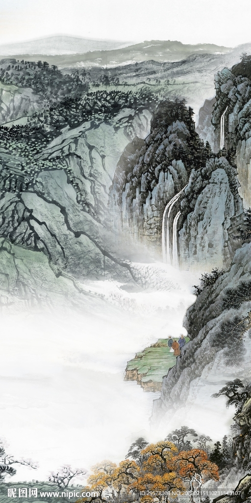 高端大气现代玄关 TIF分层