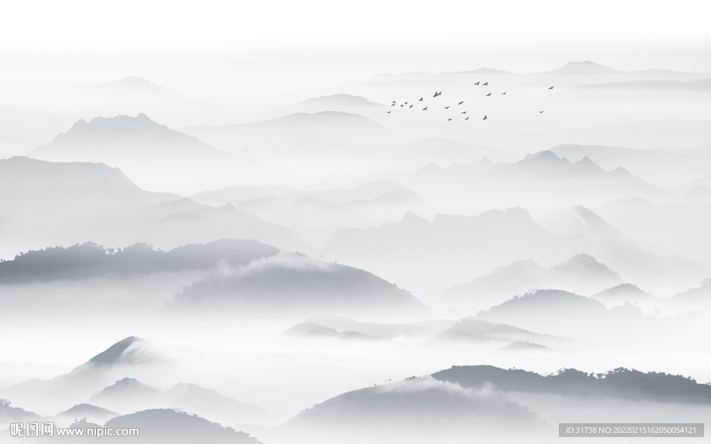 水墨画