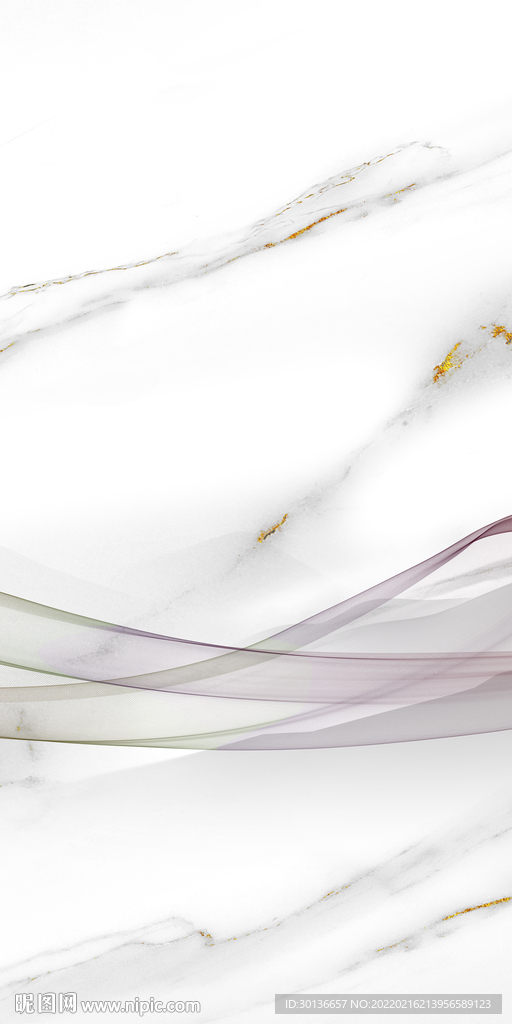 爵士白新品山水玄关 TIF分层