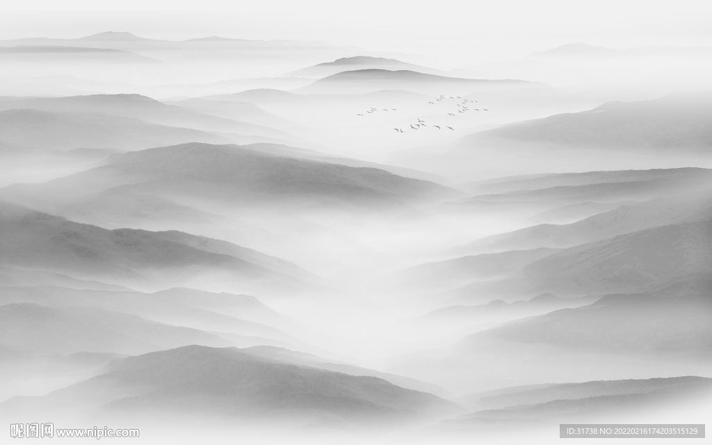 水墨画